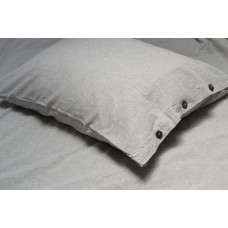 Постільна білизна Lotus Home Washed cotton - Solid light antracite сімейний