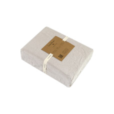 Постільна білизна Lotus Home Washed cotton - Solid kahve-bej євро