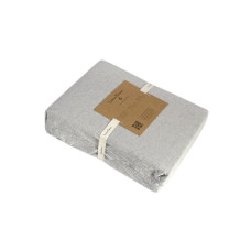 Постільна білизна Lotus Home Washed cotton - Solid light antracite євро