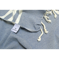 Плед-накидка Barine - Ege Denim синій 120*165