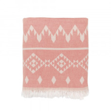 Плед мікроплюш Barine - Kilim orange 130*170
