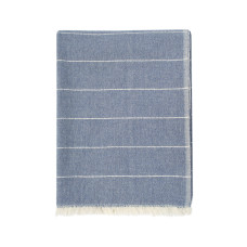 Плед-накидка Barine - Gleam denim синій 120*165