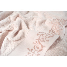 Рушник Irya Jakarli - New Queen pudra пудра 90*150