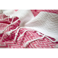 Рушник Irya - Dila pembe рожевий 90*170