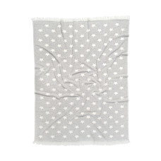 Плед-накидка Barine - Wool Star Throw Grey сірий 135*170