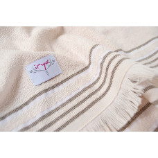 Рушник Irya - Serin pudra пудра 90*150