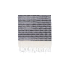 Рушник Irya Pestemal - Side fume темно-сірий 90*170