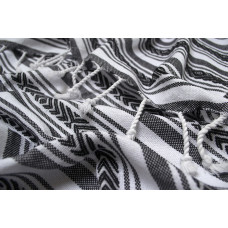 Рушник Irya Pestemal - Velovis siyah чорний 90*170