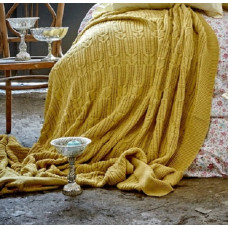 Набір постільна білизна з пледом Karaca Home - Freya green зелений євро