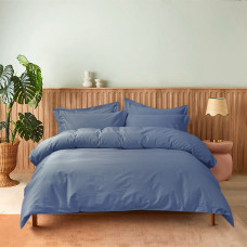 Постільна білизна Lotus Home - Rebeca індіго євро