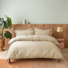 Постільна білизна Lotus Home - Rebeca бежевий сімейний