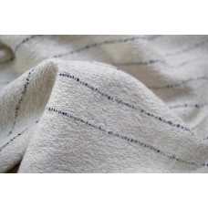 Рушник з льону Lotus Home - Line чорний 50*90