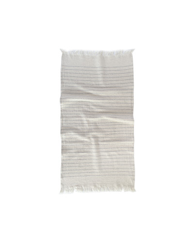 Рушник з льону Lotus Home - Line сірий 50*90