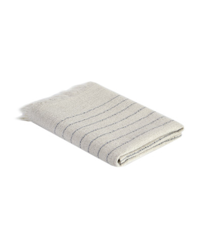Рушник з льону Lotus Home - Line сірий 50*90
