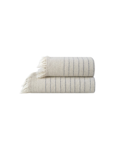 Рушник з льону Lotus Home - Line сірий 50*90