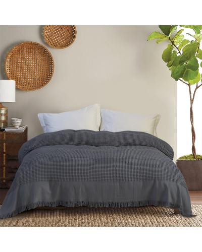 Покривало Lotus Home - Egi антрацит 240*260