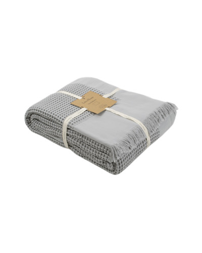 Покривало Lotus Home - Egi сірий 240*260