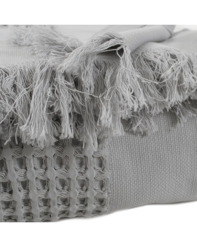 Покривало Lotus Home - Egi сірий 240*260