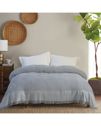 Покривало Lotus Home - Egi світло-сірий 240*260