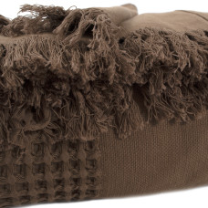 Покривало Lotus Home - Egi коричневий 240*260