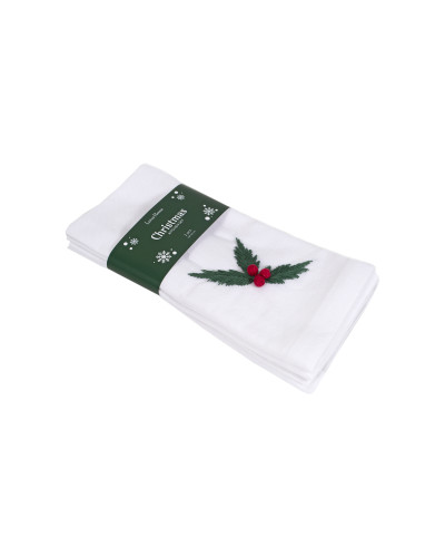 Набір столових серветок Lotus Home - Christmas Berry 48*48 (2 од)
