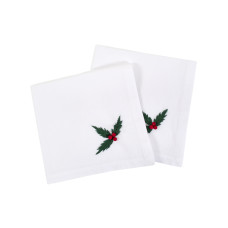 Набір столових серветок Lotus Home - Christmas Berry 48*48 (2 од)
