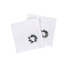 Набір столових серветок Lotus Home - Christmas Mistletoe 48*48 (2 од)