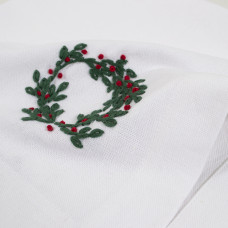 Набір столових серветок Lotus Home - Christmas Mistletoe 48*48 (2 од)