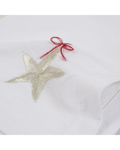 Набір столових серветок Lotus Home - Christmas Star 48*48 (2 од)