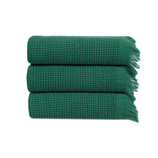 Набір рушників Lotus Home - Rius green зелений 30*50 (3 од.)