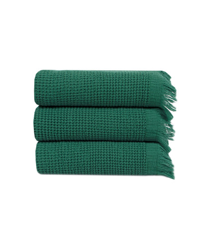 Набір рушників Lotus Home - Rius green зелений 30*50 (3 од.)