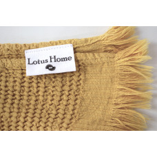 Набір рушників Lotus Home - Rius mustard гірчичний 30*50 (3 од.)