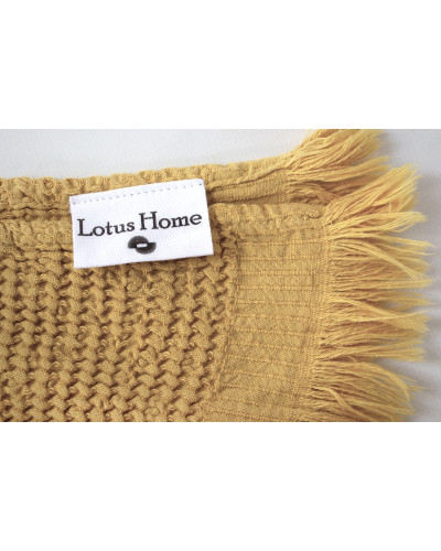 Набір рушників Lotus Home - Rius mustard гірчичний 30*50 (3 од.)
