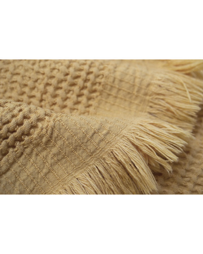 Набір рушників Lotus Home - Rius mustard гірчичний 30*50 (3 од.)