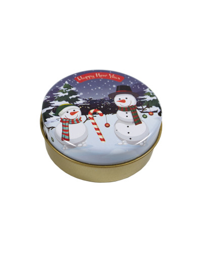 Аромасвічка з ароматом пряного гарбуза Lotus Home - Candy cane blue 90 мл