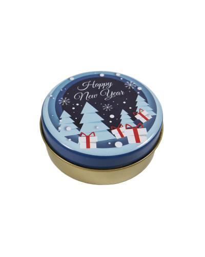 Аромасвічка з ароматом пряного гарбуза Lotus Home - Snowy forest 90 мл