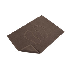 Рушник для ніг Lotus Home - Коричневий V2 (800 г/м²) 50*70