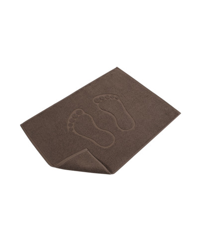 Рушник для ніг Lotus Home - Коричневий V2 (800 г/м²) 50*70