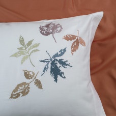 Постільна білизна Dantela Vita сатин з вишивкою - Hazan beyaz білий сімейний