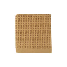 Рушник Lotus Home - Waffle mustard гірчичний 50*90