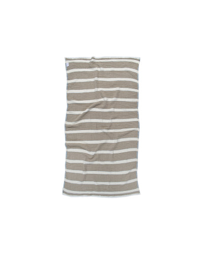 Рушник Lotus Home - Milana muslin lead blue-khaki 80*160
