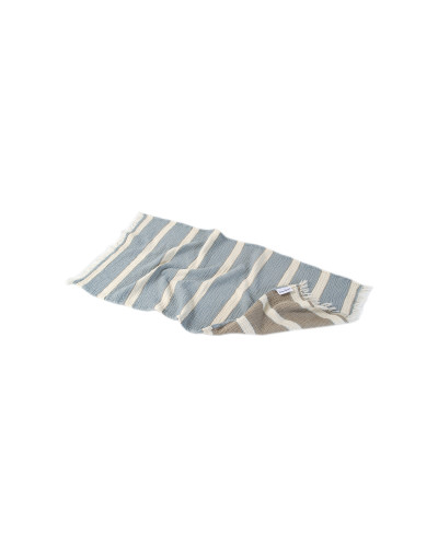 Рушник Lotus Home - Milana muslin lead blue-khaki 80*160