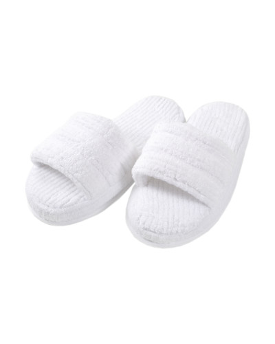Капці махрові Lotus Home - Bold white XL