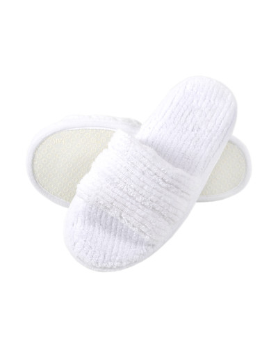 Капці махрові Lotus Home - Bold white XL