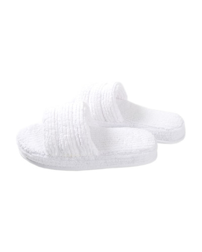 Капці махрові Lotus Home - Bold white XL