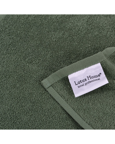Рушник Lotus Home - Hotel Basic зелений 30*50 (16/1) 400 г/м²