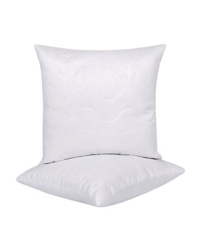 Подушка Iris Home 60*60 - Fiber 3D білий