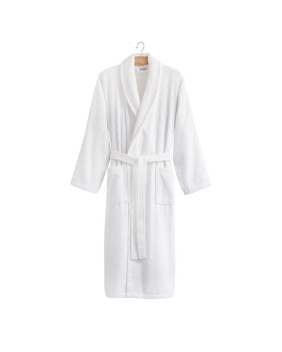 Халат махровий Lotus Home - Basic Line white 2XL