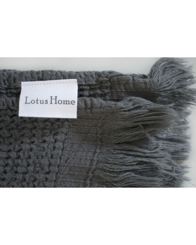 Набір рушників Lotus Home - Rius antrasit антрацит 30*50 (3 од.)