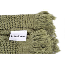 Набір рушників Lotus Home - Rius olive оливковий 30*50 (3 од.)